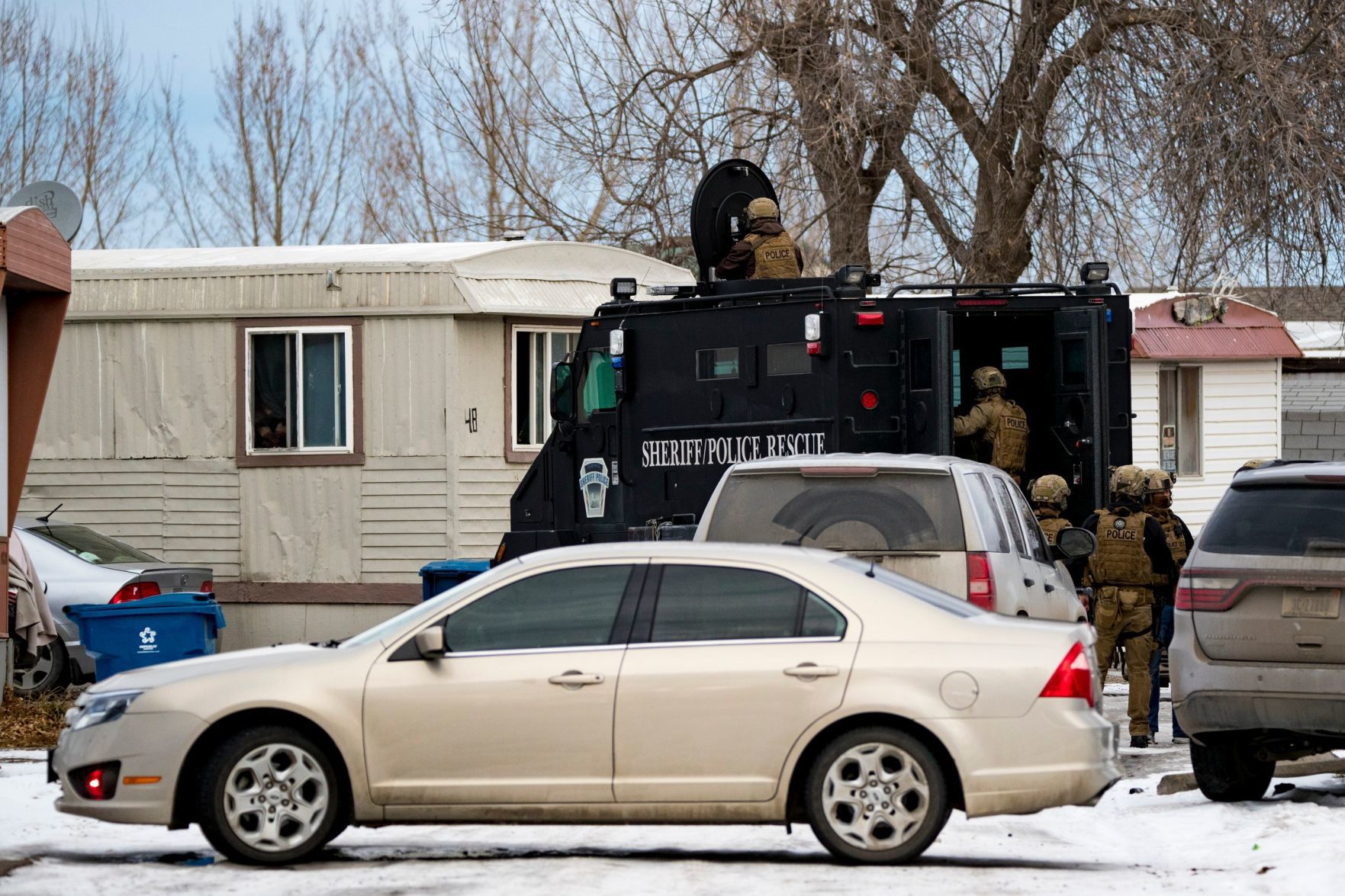 Darren Whiteman standoff